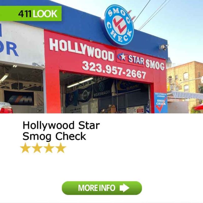 Hollywood Star Smog Check